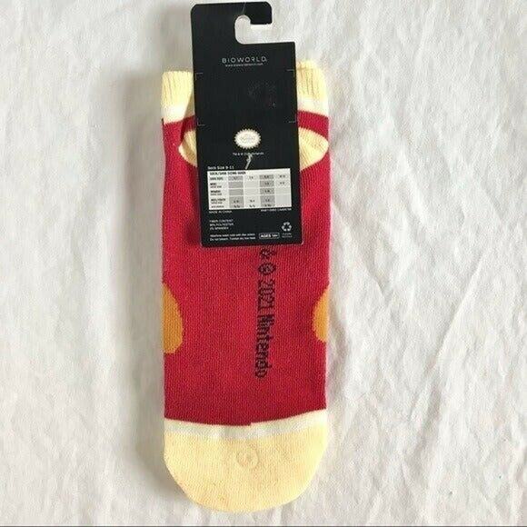 3/$20 Animal Crossing NWT Women's 9-11 Isabelle No Show Socks 5-10 Shoe Nintendo - Picture 2 of 5